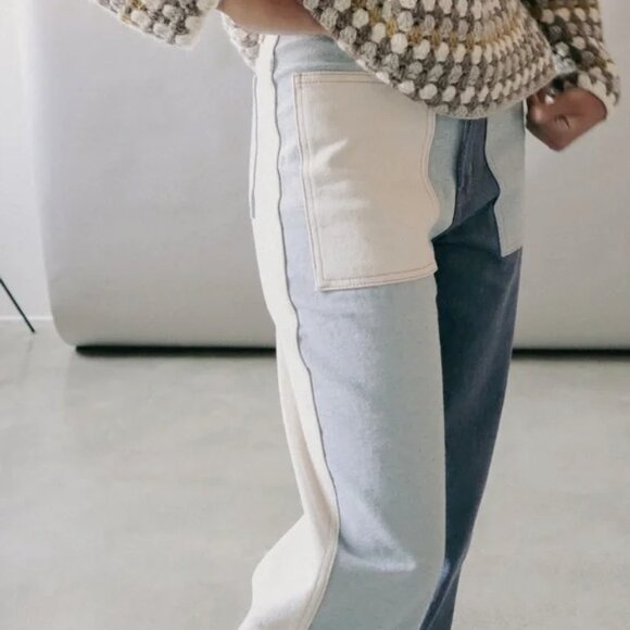 Marvin Ruby Wren Jean in Patchwork - Size S - Picture 6 of 12